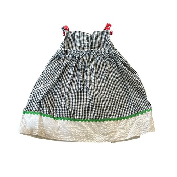 Rare Editions Gingham Ladybug Dress Size 3T - Picture 5 of 5